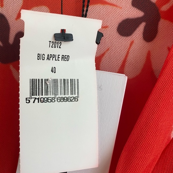 GANNI Tilden Floral Dress size 8 - Picture 4 of 4